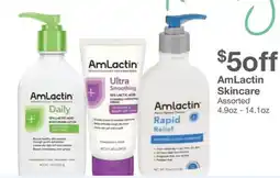 Kinney Drugs AmLactin Skincare Assorted offer