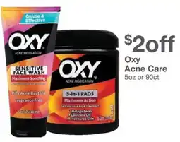 Kinney Drugs Oxy Acne Care offer
