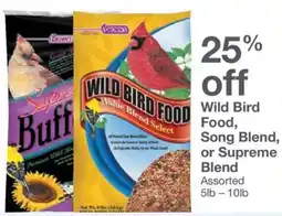 Kinney Drugs Wild Bird Food, Song Blend, or Supreme Blend offer