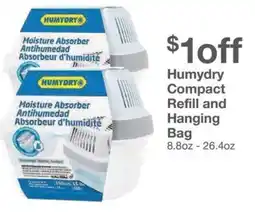 Kinney Drugs Humydry Compact Refill and Hanging Bag offer