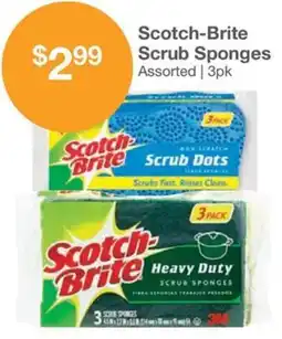 Kinney Drugs Scotch-Brite Scrub Sponges offer