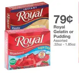 Kinney Drugs Royal Gelatin or Pudding offer
