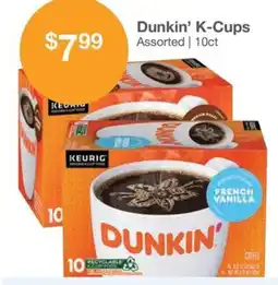 Kinney Drugs Dunkin' K-Cups offer