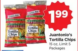 Food 4 Less Juantonio's Tortilla Chips offer