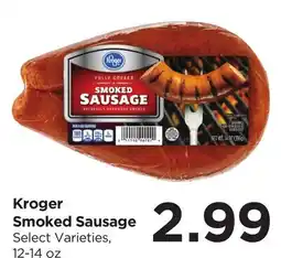 Food 4 Less Kroger Smoked Sausage offer