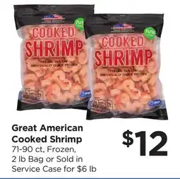 Food 4 Less Great American Cooked Shrimp offer