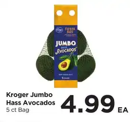 Food 4 Less Kroger Jumbo Hass Avocados offer