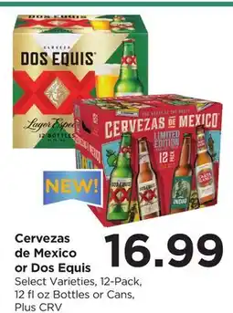Food 4 Less Cervezas de Mexico or Dos Equis offer
