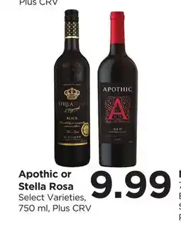 Food 4 Less Apothic or Stella Rosa offer
