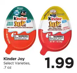 Food 4 Less Kinder Joy offer
