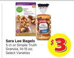 Food 4 Less Sara Lee Bagels offer