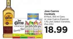 Food 4 Less Jose Cuervo Cocktails offer
