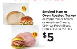 Food 4 Less Smoked Ham or Oven Roasted Turkey offer