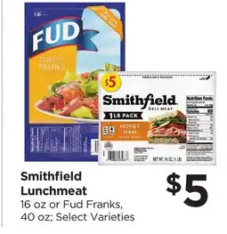 Food 4 Less Smithfield Lunchmeat offer