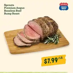 Sprouts Farmers Market Sprouts Premium Angus Boneless Beef Rump Roast offer