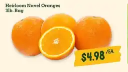 Sprouts Farmers Market Heirloom Navel Oranges offer