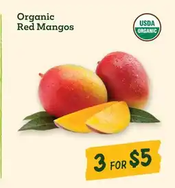 Sprouts Farmers Market Organic Red Mangos offer