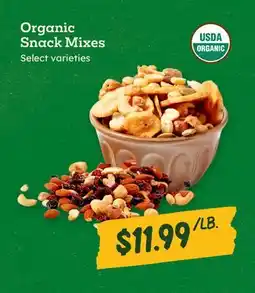 Sprouts Farmers Market Organic Snack Mixes offer
