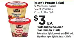 Food 4 Less Reser's Potato Salad offer