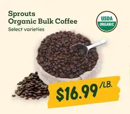 Sprouts Farmers Market Sprouts Organic Bulk Coffee offer