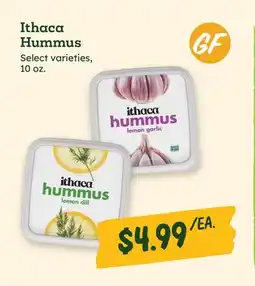 Sprouts Farmers Market Ithaca Hummus offer