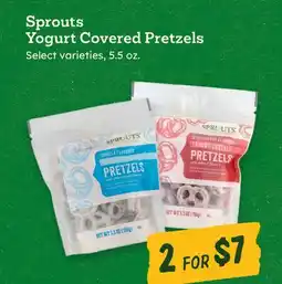 Sprouts Farmers Market Sprouts Yogurt Covered Pretzels offer