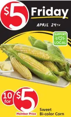 Vons Sweet Bi-color Corn offer