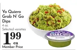 Pavilions Yo Quiero Grab N'Go Dips offer