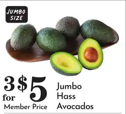 Pavilions Jumbo Hass Avocados offer