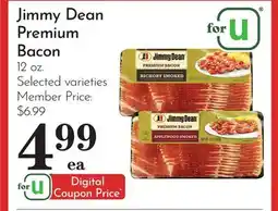 Pavilions Jimmy Dean Premium Bacon offer