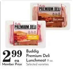 Pavilions Buddig Premium Deli Lunchmeat offer