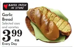 Pavilions Garlic Bread offer