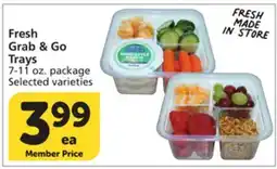 Vons Fresh Grab & Go Trays offer
