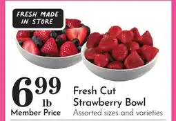 Pavilions Fresh Cut Strawberry Bowl offer
