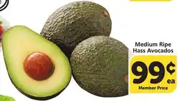 Vons Medium Ripe Hass Avocados offer
