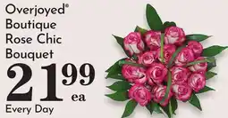 Pavilions Overjoyed Boutique Rose Chic Bouquet offer