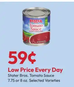 Stater Bros Stater Bros. Tomato Sauce offer