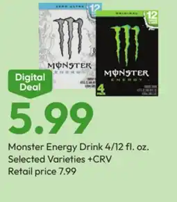 Stater Bros Monster Energy Drink offer