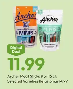 Stater Bros Archer Meat Sticks offer