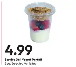 Stater Bros Service Deli Yogurt Parfait offer