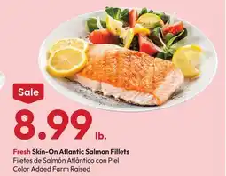 Stater Bros Fresh Skin-On Atlantic Salmon Fillets offer