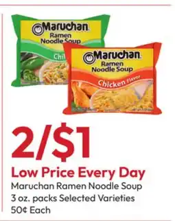 Stater Bros Maruchan Ramen Noodle Soup offer