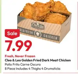 Stater Bros Cleo & Leo Golden Fried Dark Meat Chicken offer