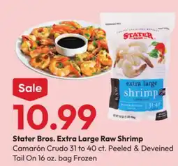 Stater Bros Stater Bros. Extra Large Raw Shrimp offer