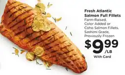 Ralphs Fresh Atlantic Salmon Full Fillets offer