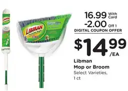 Ralphs Libman Mop or Broom offer