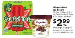 Ralphs Häagen-Dazs Ice Cream offer