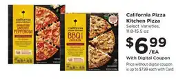 Ralphs California Pizza Kitchen Pizza offer