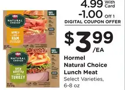 Ralphs Hormel Natural Choice Lunch Meat offer