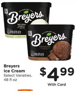 Ralphs Breyers Ice Cream offer